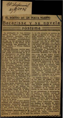 Bacarisse y su novela póstuma. [s.n.] . El Imparcial . [Madrid];
