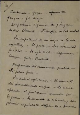 Centenario de Goya- Aproximaciones